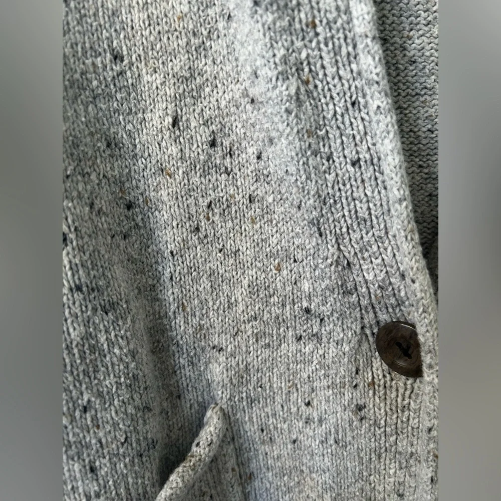 Universal Thread Speckled Gray Knit Oversized Cardigan - Picture 4 of 8